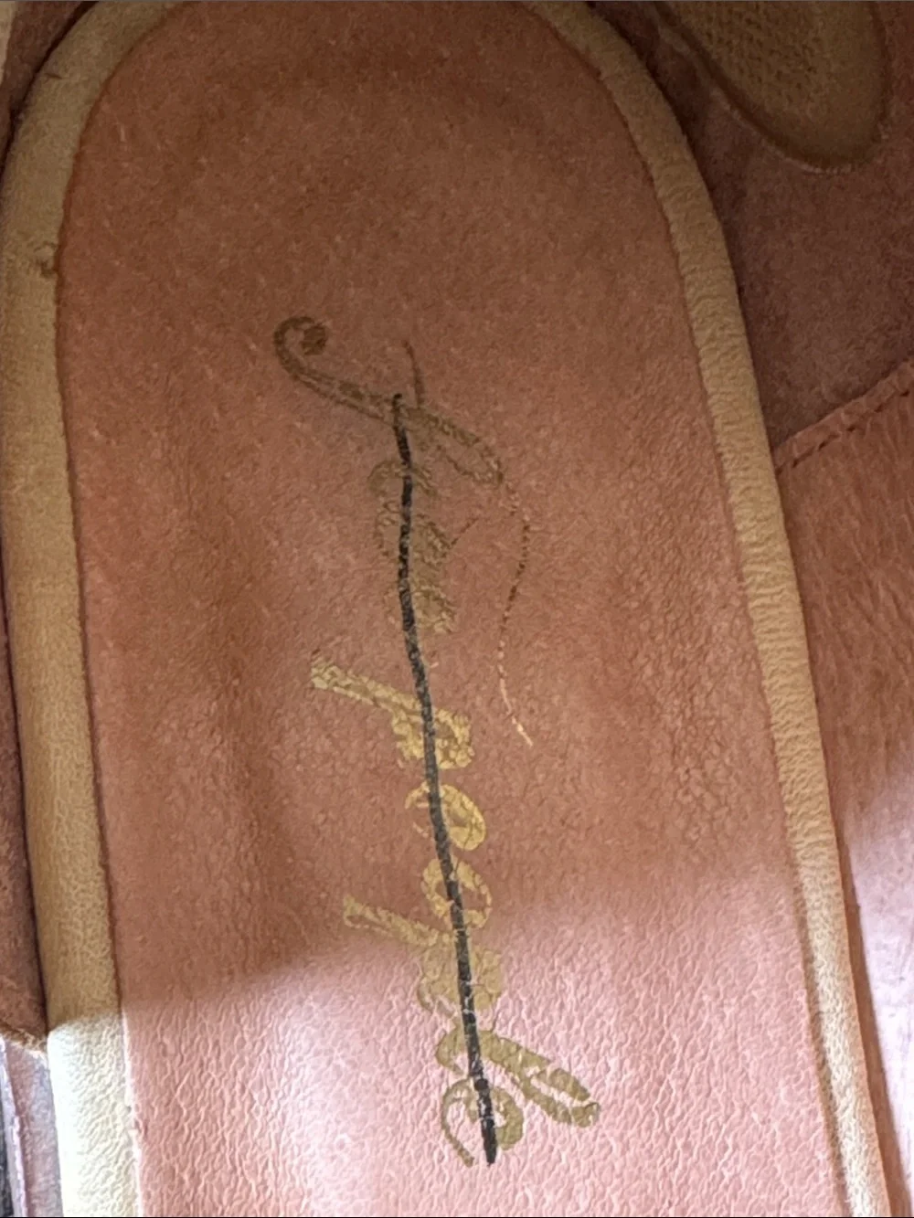 Free People Tan Leather Pointed Slip-On Flats